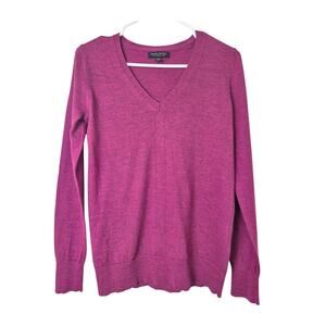 Banana Republic Merino Wool Sweater Womens Med Luxury Classic Career Business